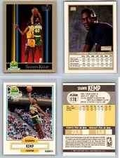 Shawn Kemp Lot of 26 Basketball Cards - Seattle Supersonics Rookie (RC)