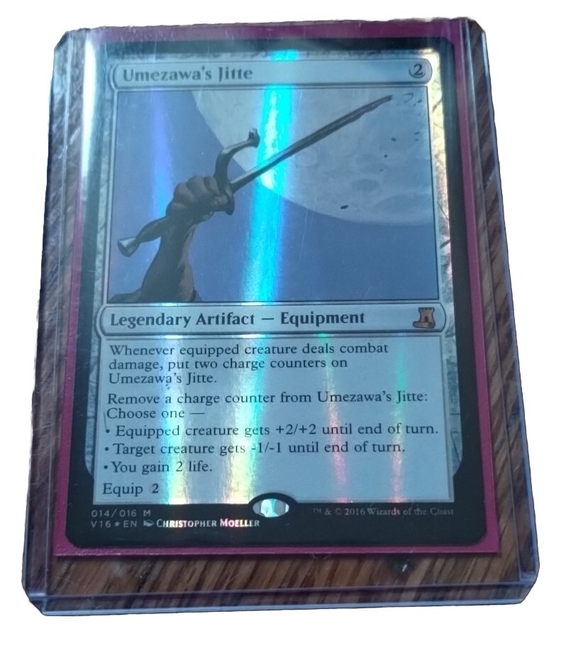 MTG Umezawa's Jitte From the Vault: Lore 014/016 Foil Mythic | eBay