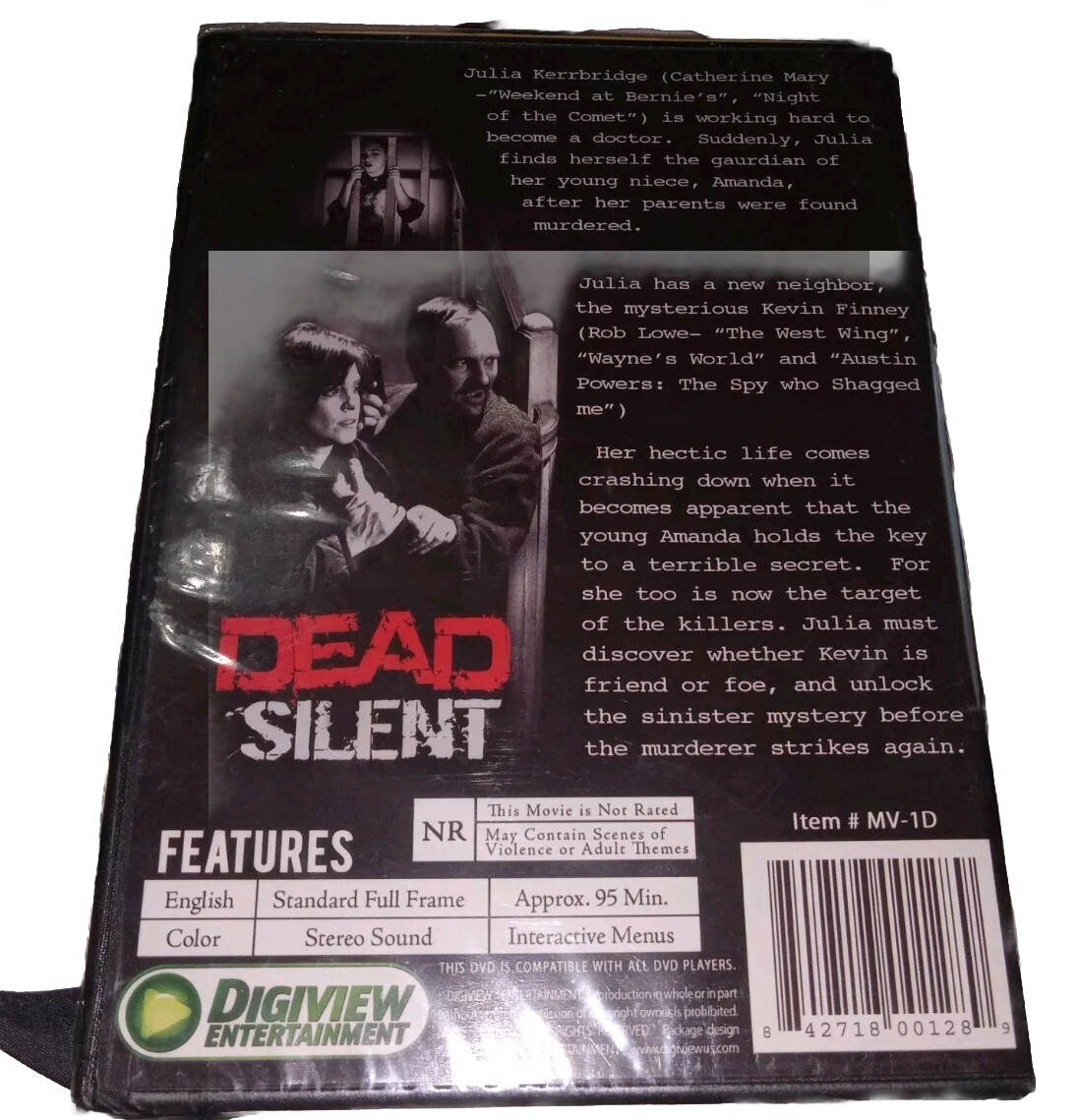 Dead Silent - DVD By Rob Lowe,Catherine Mary Stewart - NEW | eBay