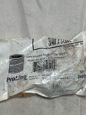 Galvanized Pipe Fitting, Nipple, 3/4-In. x Close PROLINE