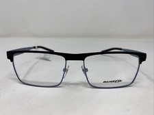 Arnette SHYP 6120 707 53-17-140 Black/Blue Metal Full Rim Eyeglasses Frame 0821
