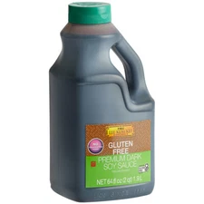  Lee Kum Kee Gluten-Free Premium Dark Soy Sauce 1/2 Gallon