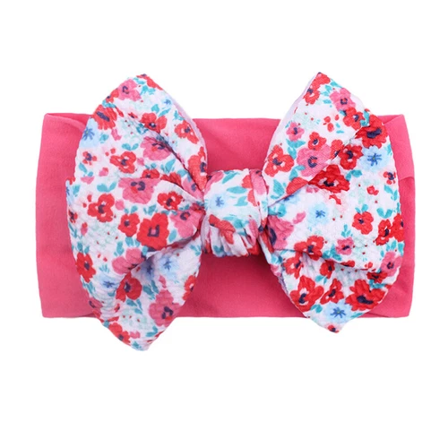 Baby Toddler Girl Kids Rabbit Bow Knot Turban Headband Hair Band Headwrap Turban - Picture 10 of 17