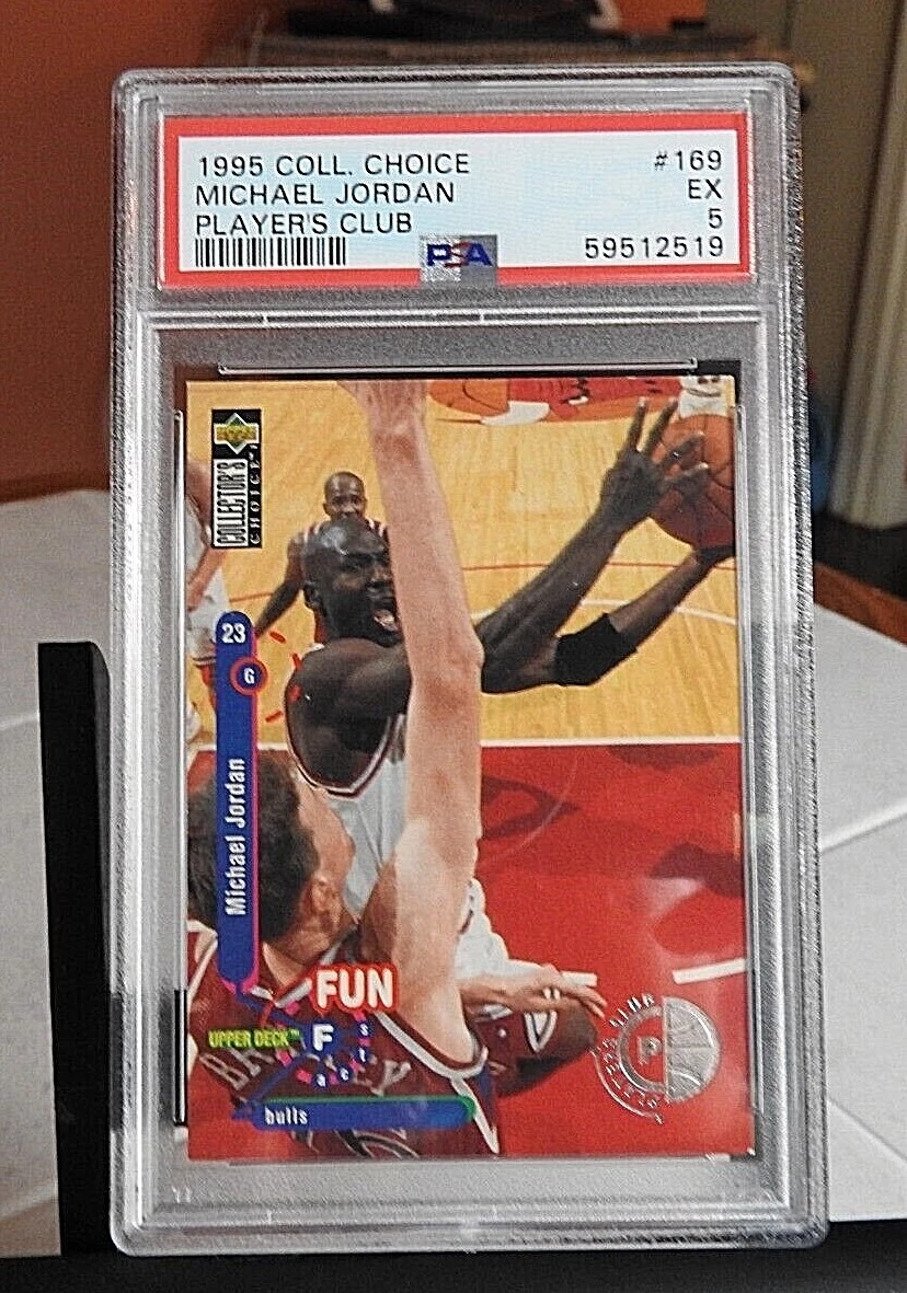 Michael jordan upper deck collector's choice 1995 sale