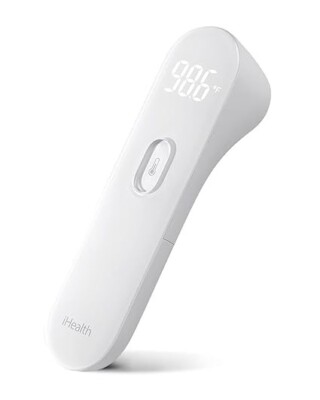 No-Touch Forehead Thermometer, Infrared Digital Thermometer for Adults and Kids,