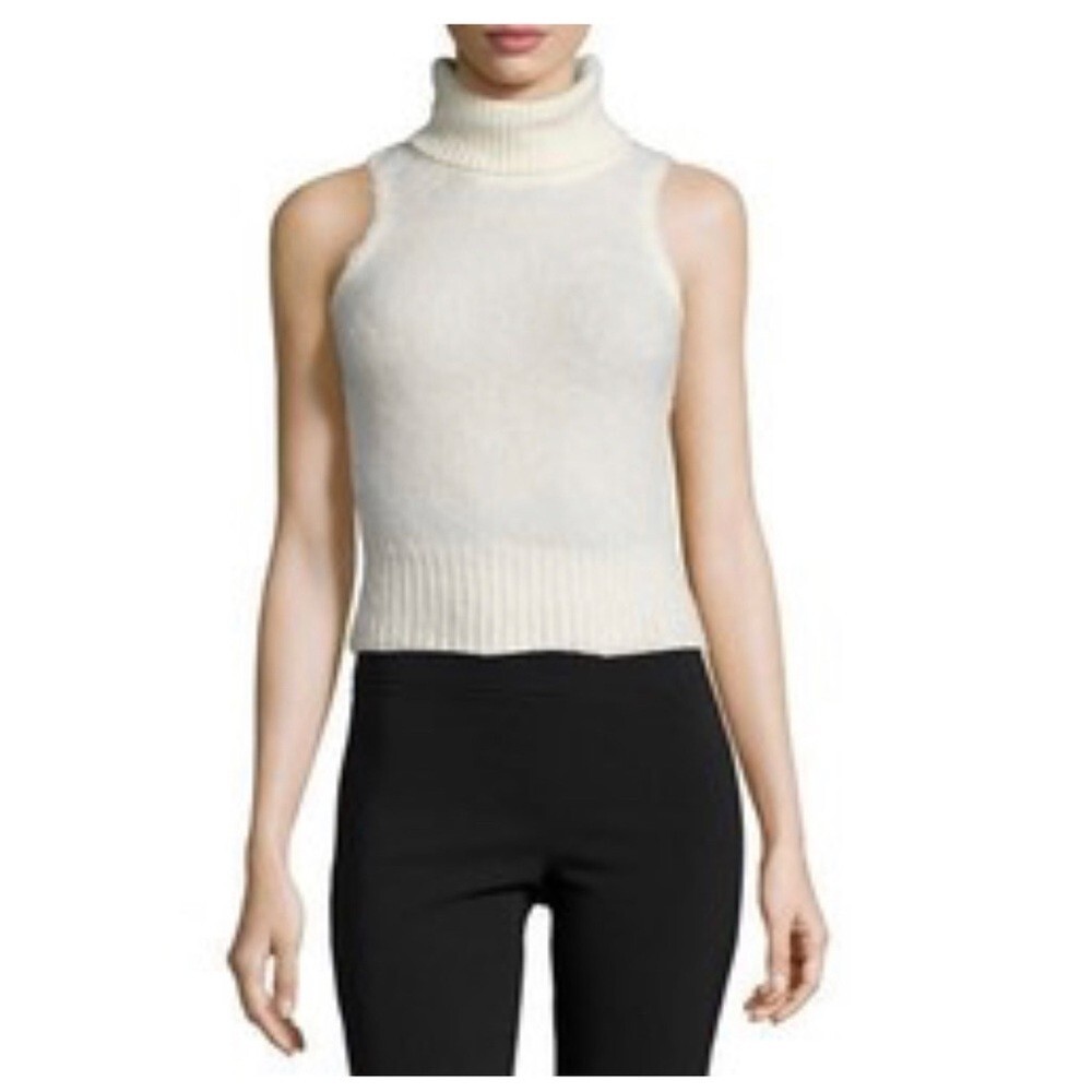 rachel zoe sleeveless turtleneck