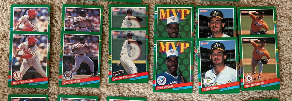 Tarjetas de béisbol 34 hojas  Foto 3 de 4