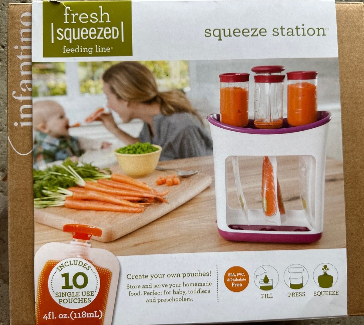 Squeeze Station Infantino Feeding Line Infantino Squeeze Station