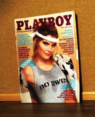 PLAYBOY, APRIL 1982, Mariel Hemingway, Linda Rhys Vaughn, Ed Koch
