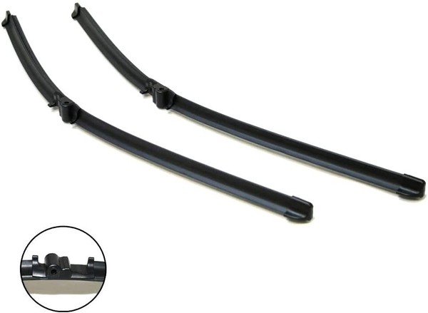 Vorne Flach Scheibenwischer WischerbläTter FüR Porsche Cayenne 9PA 2003 - 2010-image
