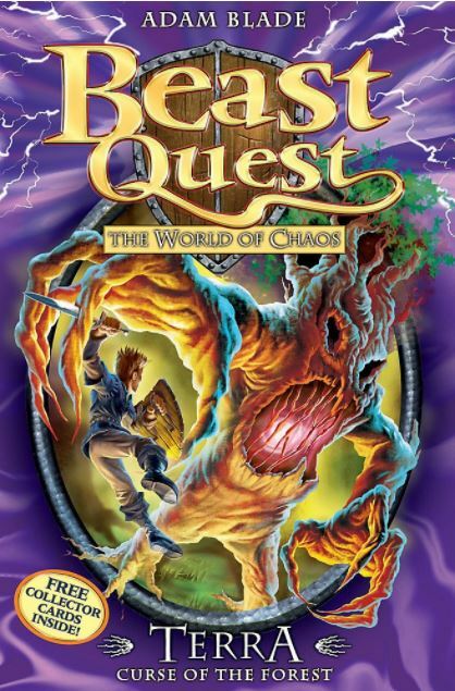 Beast Quest: Terra, Curse of the Forest, Adam Blade, New Book