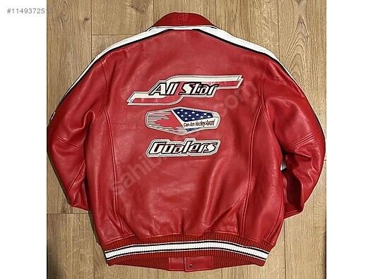 Mens Avirex Genuine Cowhide Leather Bomber Jacket American Mens Avirex Genuine Cowhide Leather Bomber Jacket American