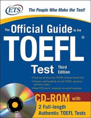 The Official Guide to the TOEFL iBT with CD-ROM, Third Edition - GOOD