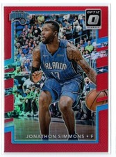 17-18 Donruss Optic Red #109 Jonathon Simmons ##/99