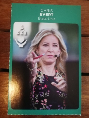 Poster Original Tennis Chris Evert 1976 - Rookie à 21 Ans, édition 1980