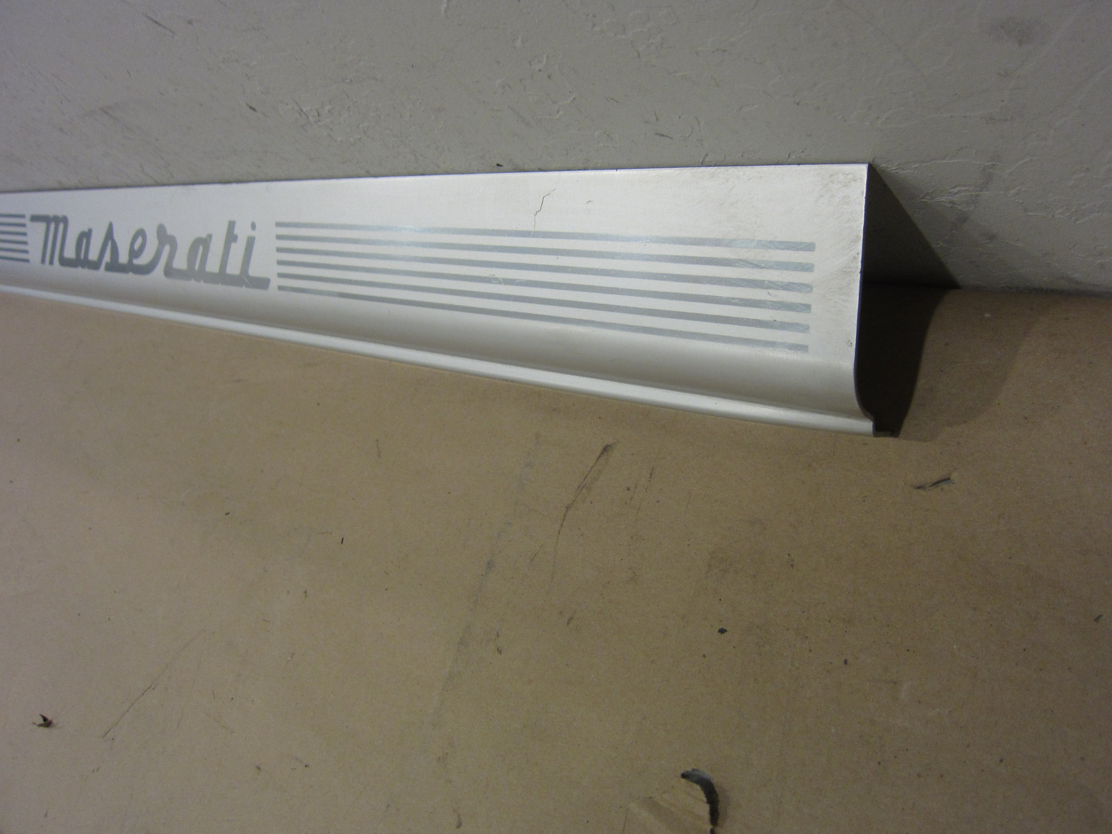 Maserati 4200 - LH Sill Plate / Under Door Moulding - P/N 386100313