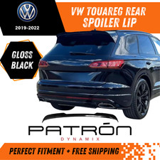 for Vw Touareg Rear Spoiler Lip, Body kit, Gloss Black 2019-2022