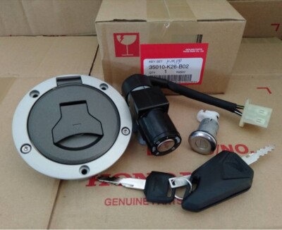 Honda Genuine OEM Ignition Switch & Lock Set For GROM 125 (2022-2025) – 2 Keys