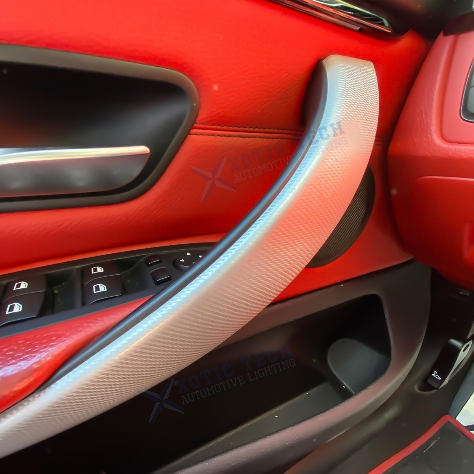 Door Pull Handle Covers For BMW 3 Series 2012-2018, 4 Series 2014-17, Front Side