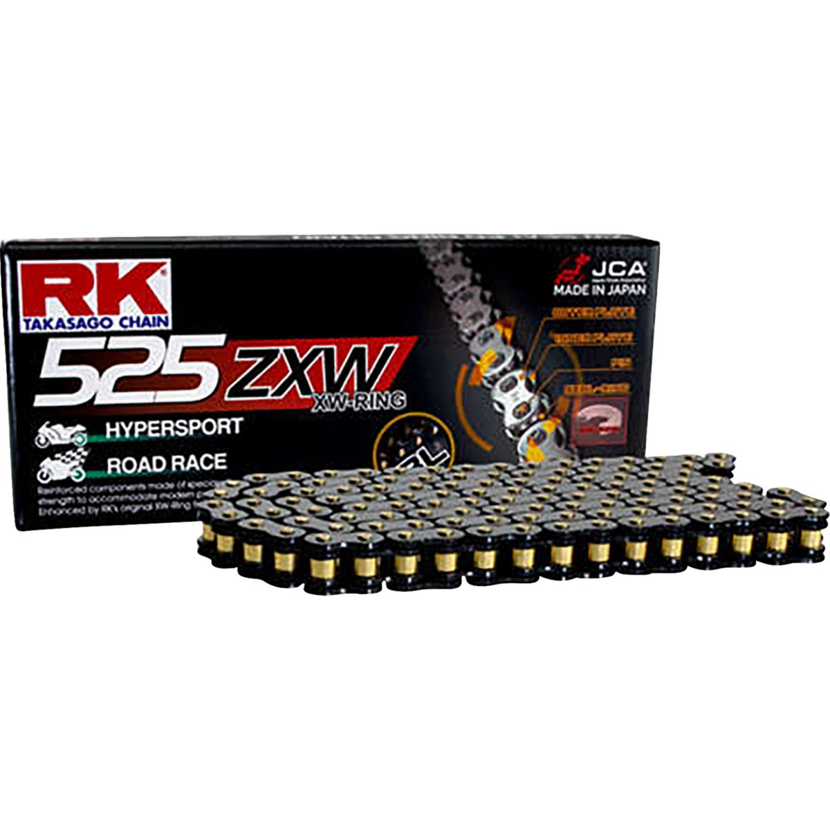 RK BL525ZXW-120 525ZXW XW-Ring Black Scale Chain 120 Links | eBay