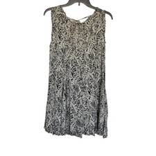 Urban Outfitters Ecote Mini Dress Size Small Open Tie Back Sleeveless white Boho