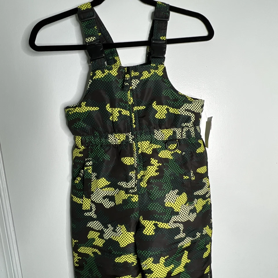 Athletech винтажный 4T камуфляж флис с подкладкой лыж нагрудник новый с Ярлыками новый - Изображение 2 из 4