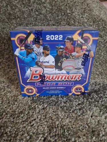 2022 Topps MLB Bowman Baseball Trading Card - Mega Box Factory Sealed