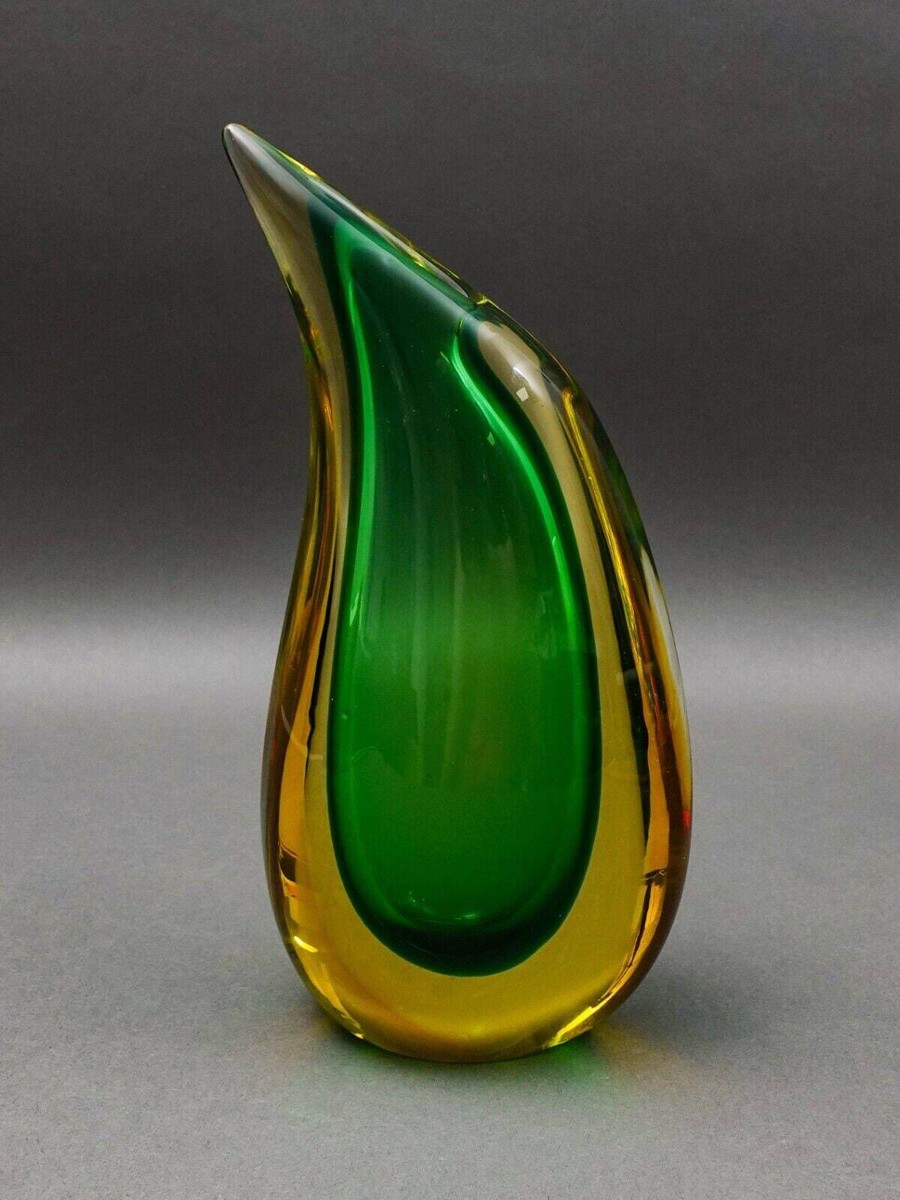よ*ー様 Murano Green and Gold VETRO ARTISTI よ*ー様 Murano Green and Gold VETRO ARTISTI Green Murano
