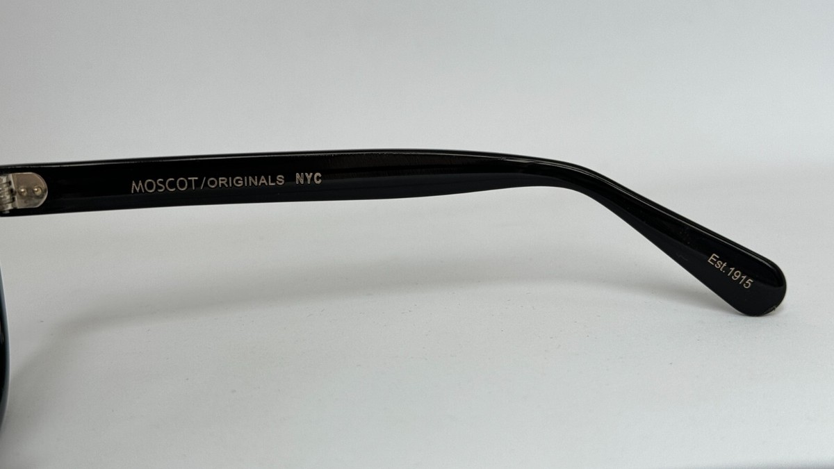 New Moscot Lemtosh Black Eyeglasses 44-24-140 | eBay
