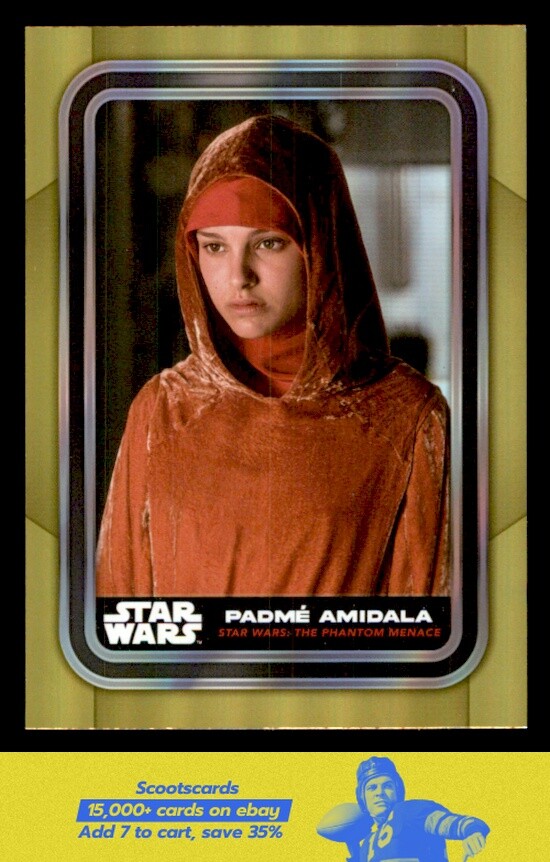 2023 Topps Star Wars - Padme Amidala Gold Foil card #92 Human | eBay