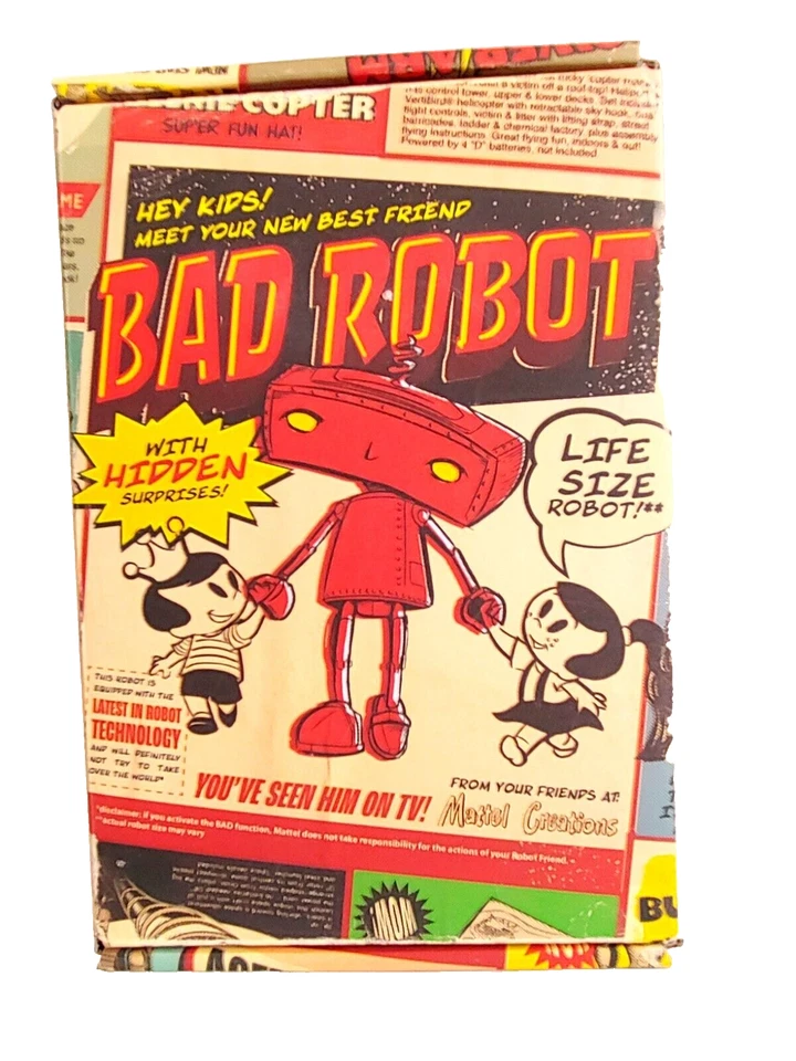 Bad Robot HJG24 Figure Mattel NEW OPEN BOX #22263 - Image 2 of 4