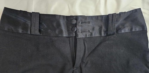 Banana Republic Women's Martin Fit Formal Lightweight Wool Pants Black Size 6 - Picture 2 of 9