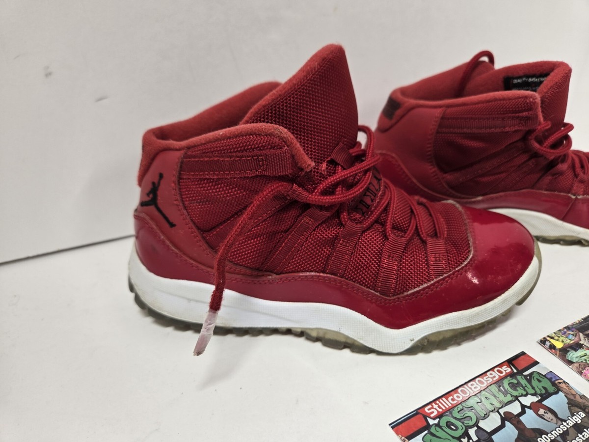 Nike Air Jordan 11 Retro Win Like 96” Red Concord 378039-623 Size