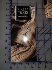 1993 Mazda Truck Accessories Brochure Folder Original 