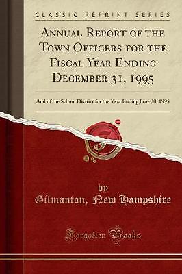 Annual Report of the Town Officers for the Fiscal