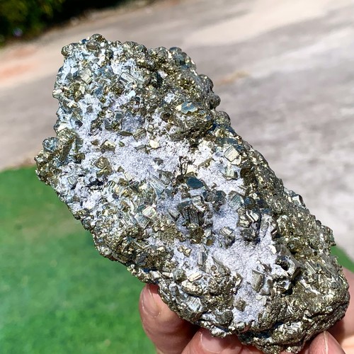 1.85LB Natural Colorful ChalcopyriteCalci Crystal Clustrare MineralSpecimen - 第 11/24 張圖片