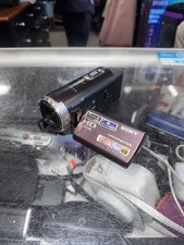 Sony HandyCam HDR-CX350V Video Camcorder Working Order READ
