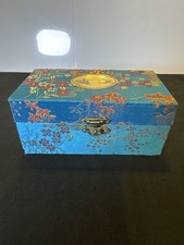 Chinese Baoding Balls Set w Silk Box Meditation Stress Relief Feng Shui