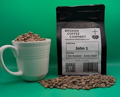 Green Unroasted Coffee Beans - 1 Pound (Indonesia Sumatra Mandheling Grade 1)