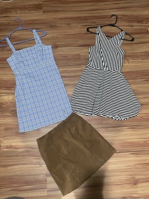 Hollister Size Small - Lot Of Three.               ￼  2 Dresses And 1 Skirt.