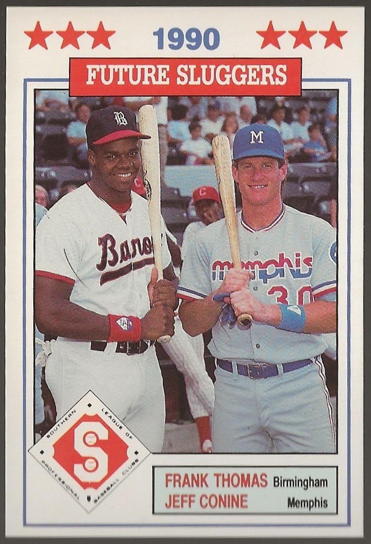 1990 Frank Thomas Southern League All-Stars Donn Jennings #46 -Birmingham Barons