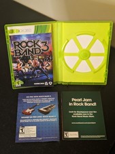 Case Manual Only No Game Rock Band 3 Case Manual Game Not Included