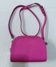 Marc Jacobs Women's Hot Pink Leather Handbag Good Condition- See Photos