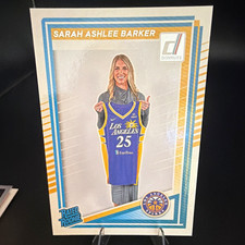 2025 Donruss WNBA Rated Rookie Sarah Ashlee Barker #100  (RC)- Sparks