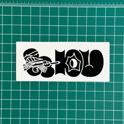 RALPH BTM - IBU Graffiti Crew Sticker Art Rare SEATTLE 3A THEHARDR CARNAGE NYC