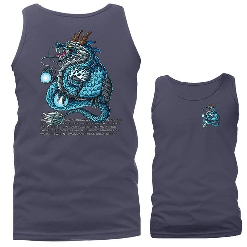 Fearless Dragon Warrior – Mixed Martial Arts Tank Top - Picture 8 of 11