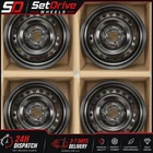 Set of 4 New 16'' Wheel Black Steel Rim for Nissan Sentra 2007-2012 OEM QUALITY
