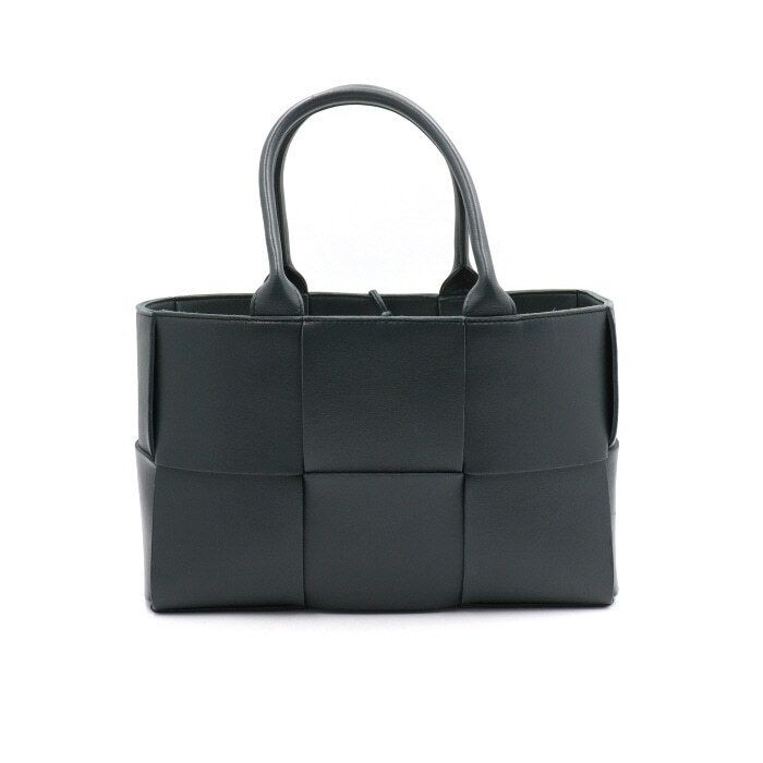 BOTTEGA VENETA ロゴ イントレチャート ARCO SMALL トート*GREEN Bottega Veneta Green Intrecciato Small Arco Tote Bag 652867
