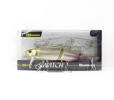Megabass Suwitch 137 Jointed Floating Bait FA Ghost Wakasagi (2254)