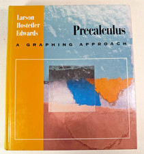 Precalculus A Graphing Approach by Larson Hostetler and Edwards 1983 0669285005